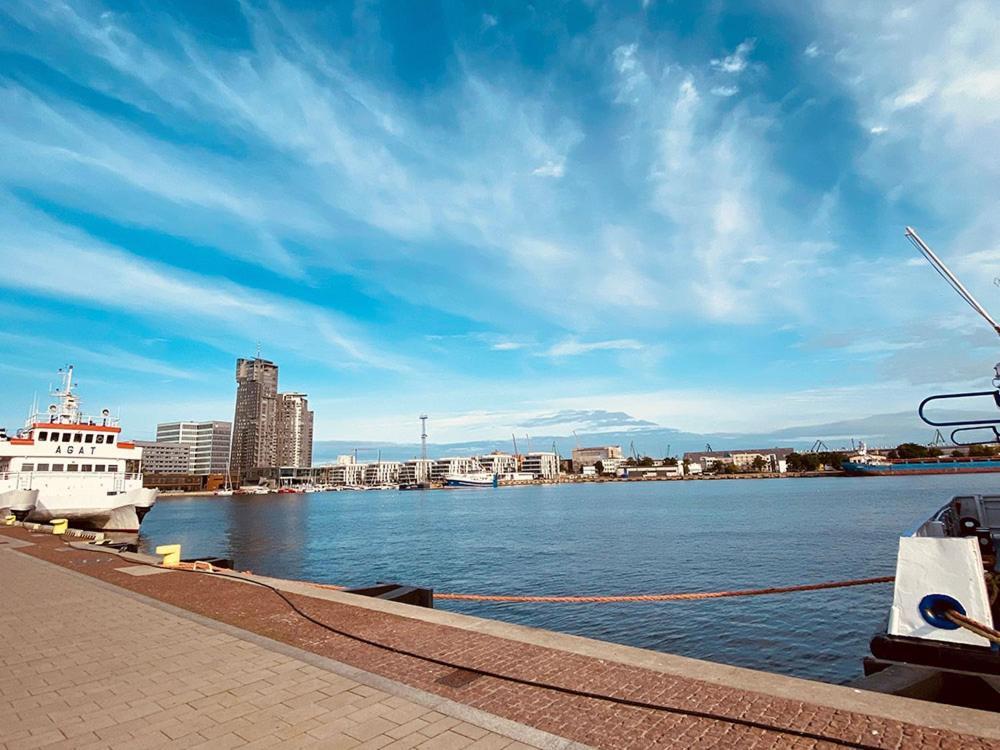 Апартаменты Apartament Gdynia Yacht Park Marina Luksusowy Apartament Nad Morzem Экстерьер фото