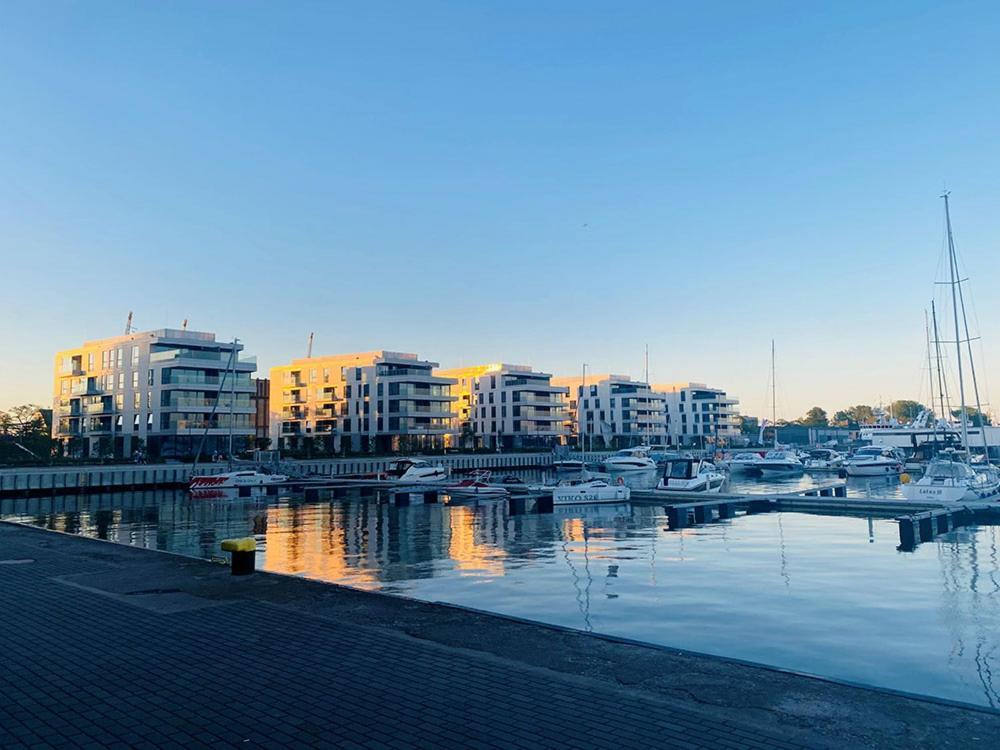 Апартаменты Apartament Gdynia Yacht Park Marina Luksusowy Apartament Nad Morzem Экстерьер фото