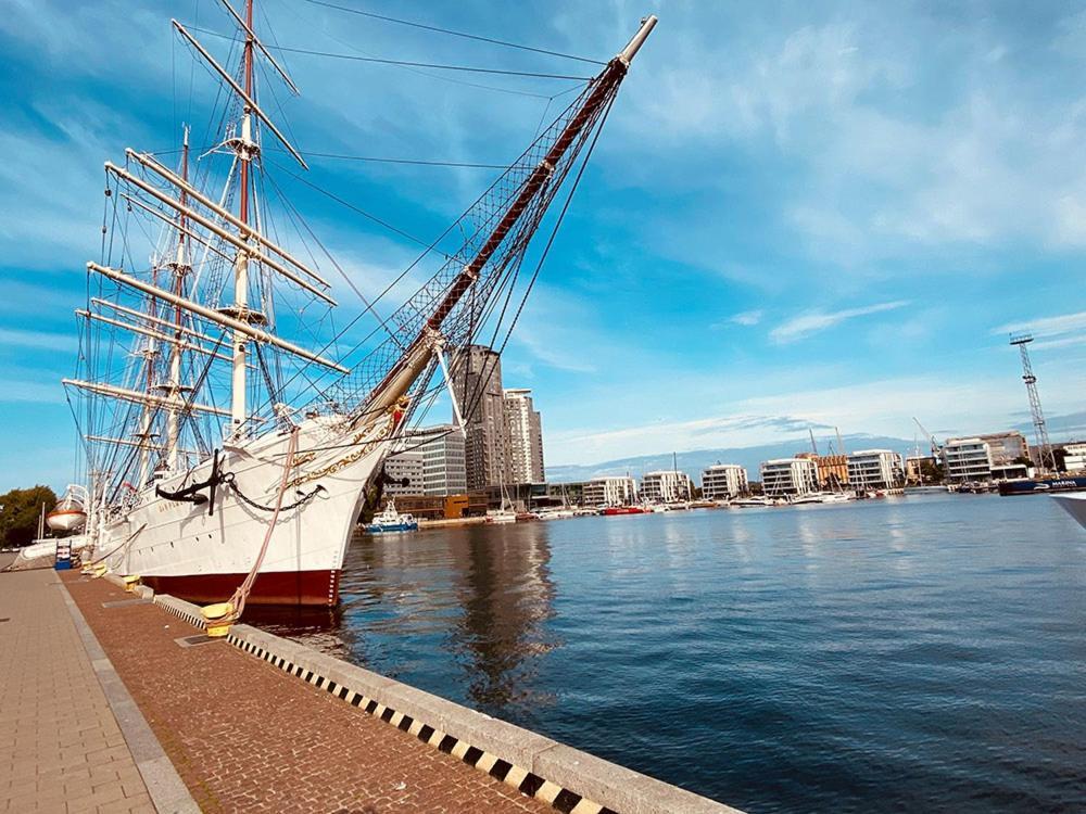 Апартаменты Apartament Gdynia Yacht Park Marina Luksusowy Apartament Nad Morzem Экстерьер фото